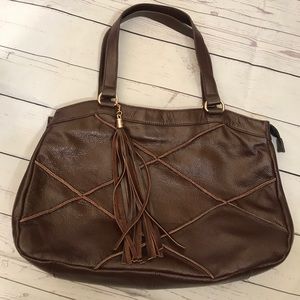 Nyla Noor brown leather purse. Fantastic condition